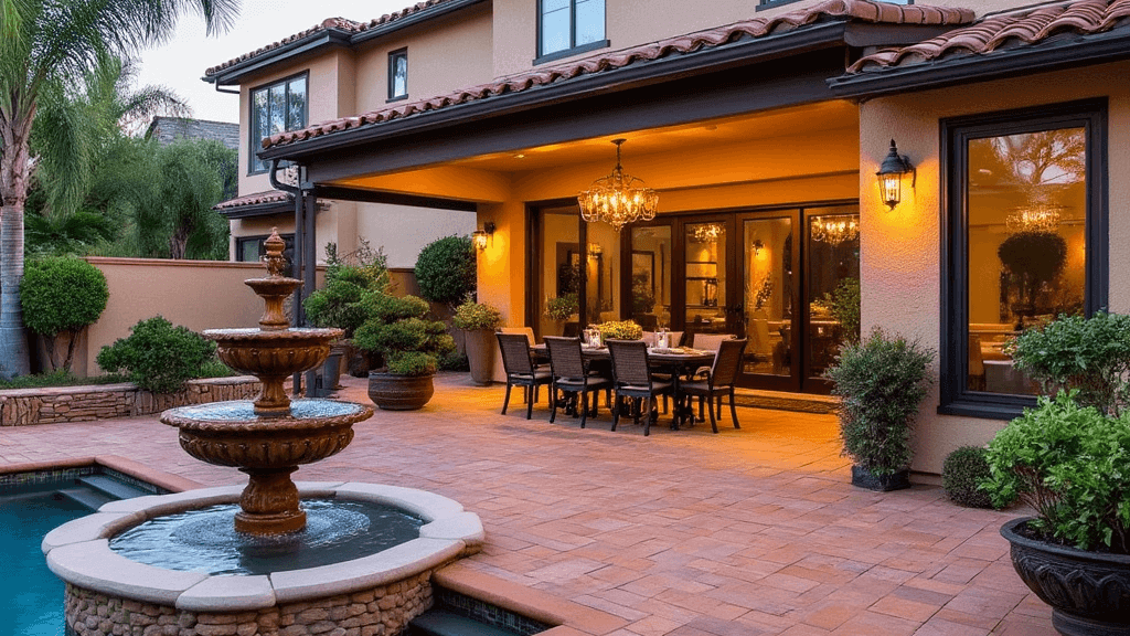 mediterranean patio design san diego